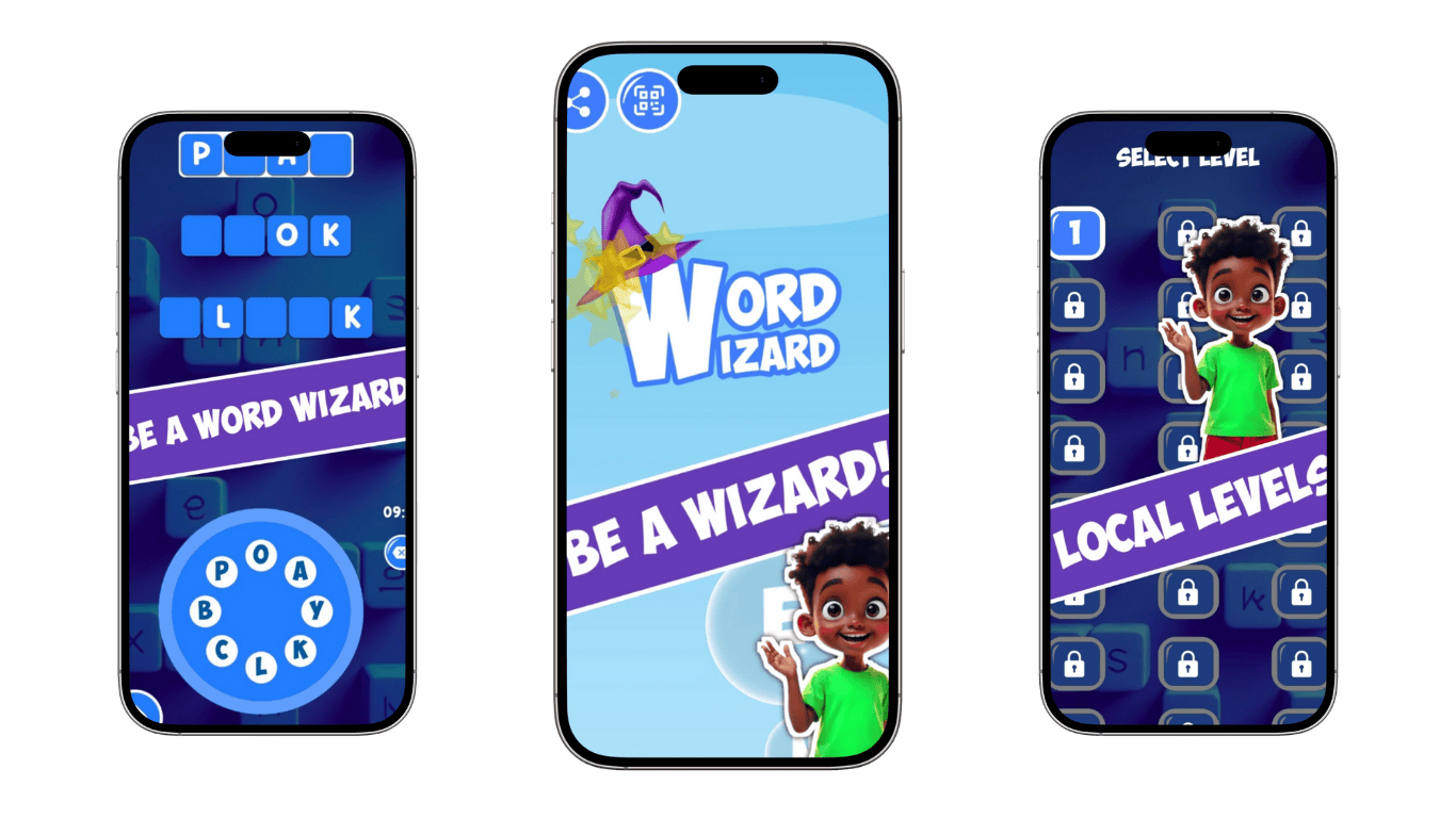 Game development, Word wizard game