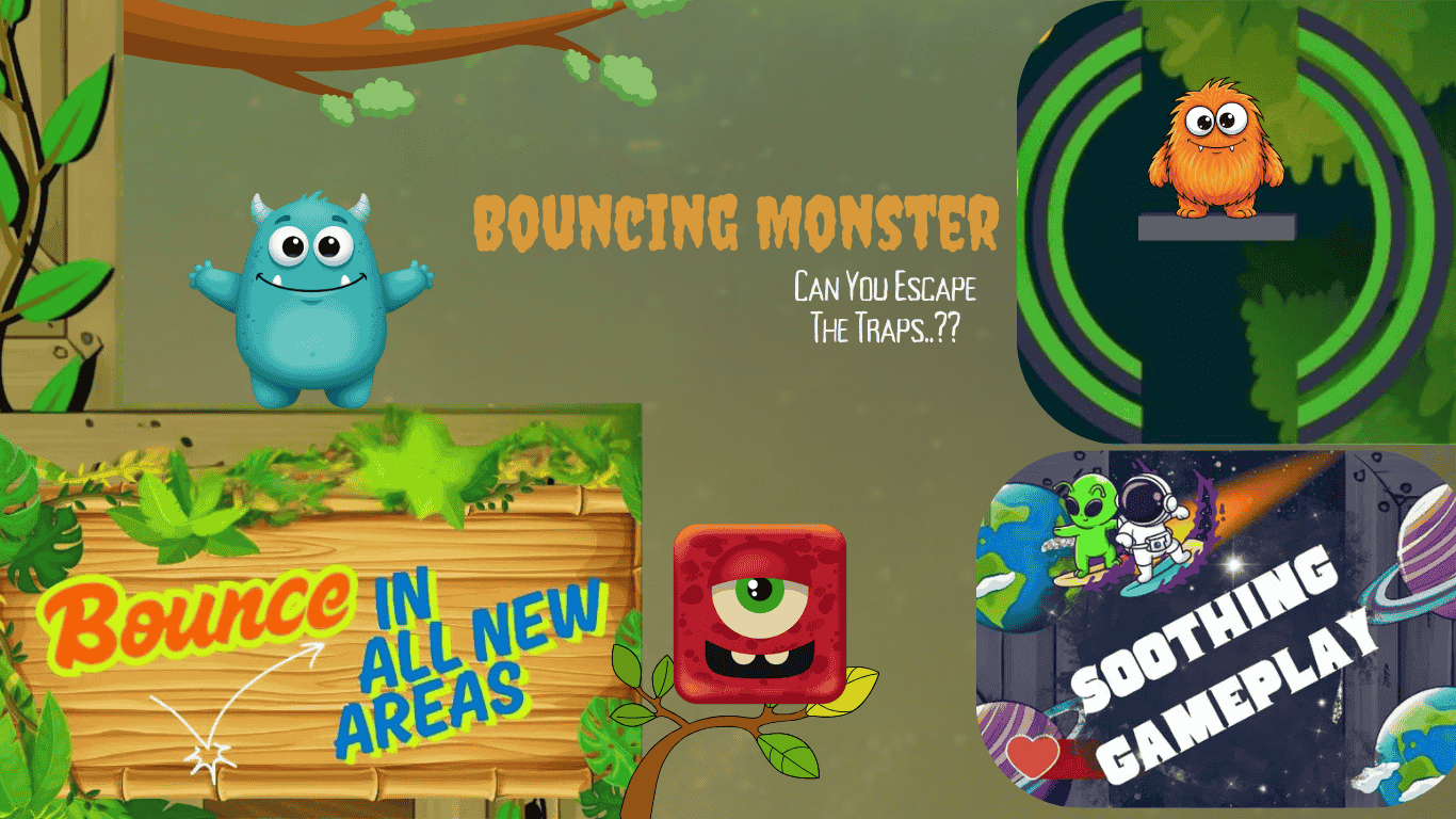 Bouncing Monster Jump Shot