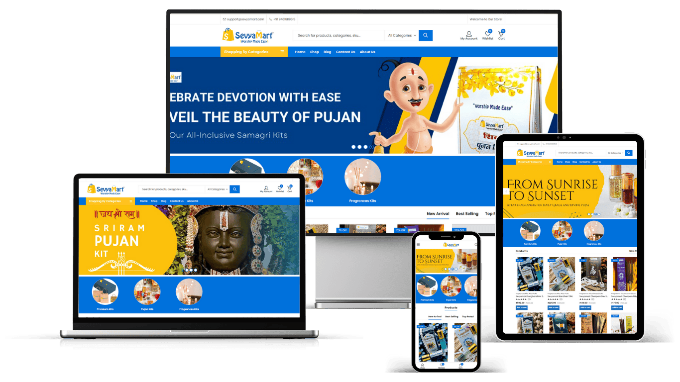 Thiwo digital marketing project sevya mart